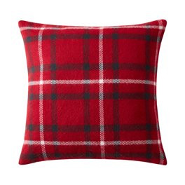 My Texas House Savannah Velvet Decorative Pillow Cover, 20" x 20", Coconut milk | Walmart (US)