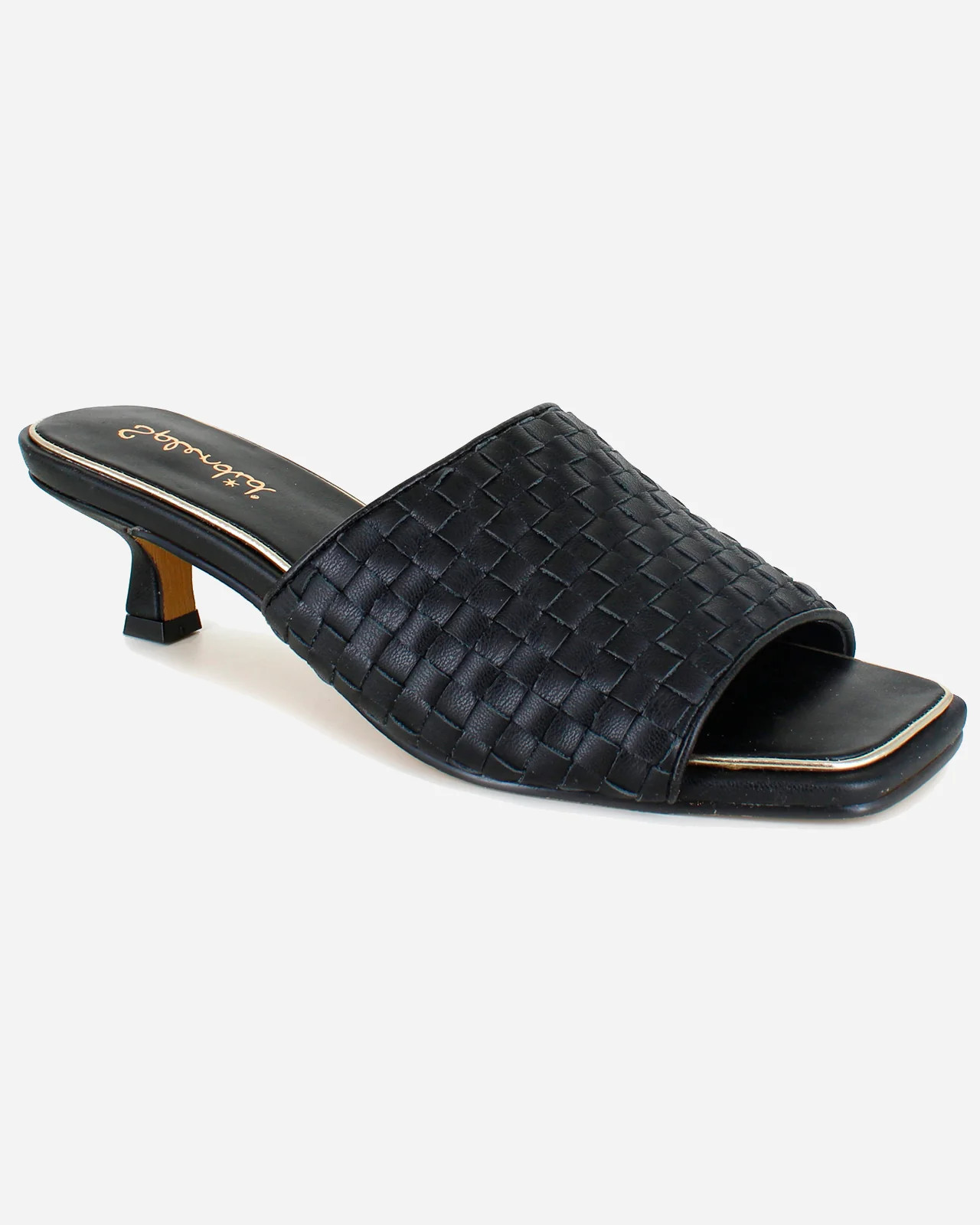 Hampton Woven Mule in Black | Splendid