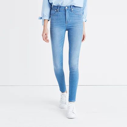 10" High-Rise Skinny Jeans in Hank Wash | Madewell