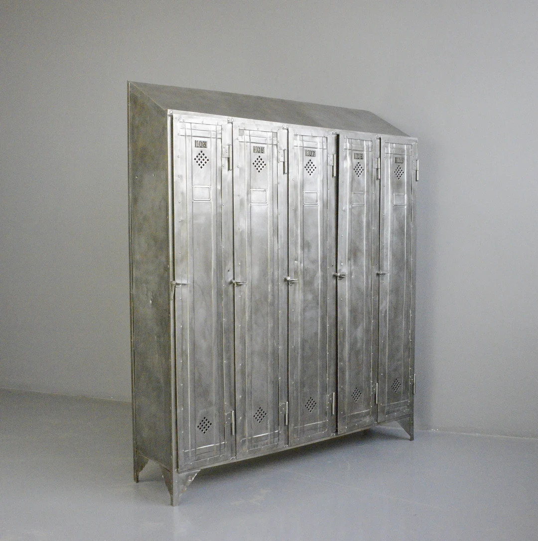 Industrial Lockers by Otto Kind Circa 1920s - Etsy | Etsy (US)