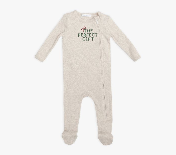 The Perfect Gift Organic Cotton Baby Pajama | Pottery Barn Kids
