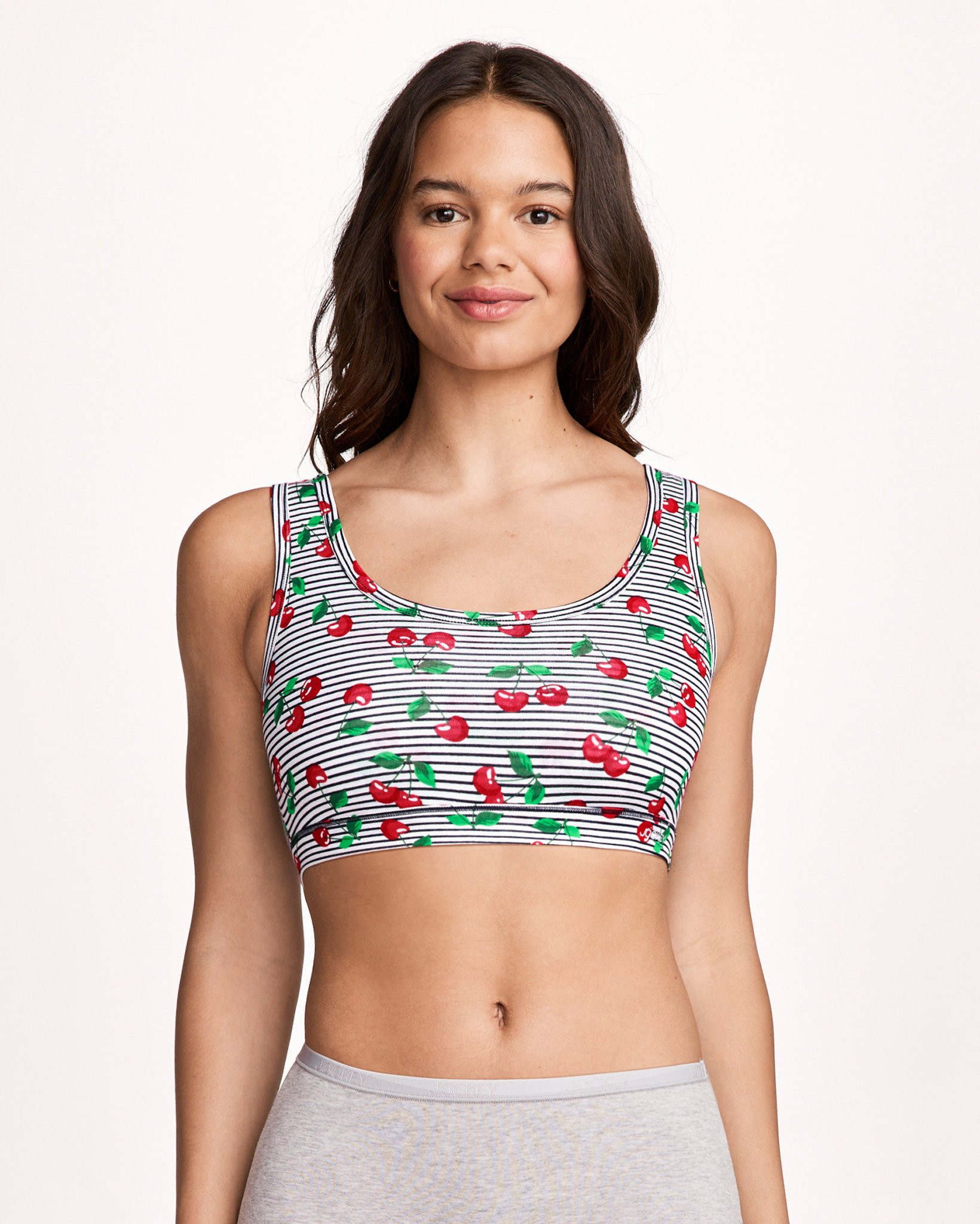 Organic Cotton Stretch Tank Strap Bralette | Jockey