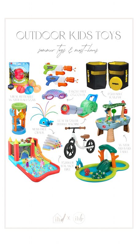 These outdoor kids' toys from @walmart are summer memories waiting to happen! Kids of all ages will enjoy these finds. The water toys and activities will help kids cool down from hours of outdoor play! #walmart #walmartfinds #walmarthome #walmartkids

#LTKFamily #LTKxWalmart #LTKActive