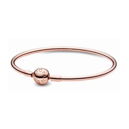 PANDORA Jewelry Women s Bracelet - Moments Rose Gold Bracelet 21CM 587132 | Walmart (US)