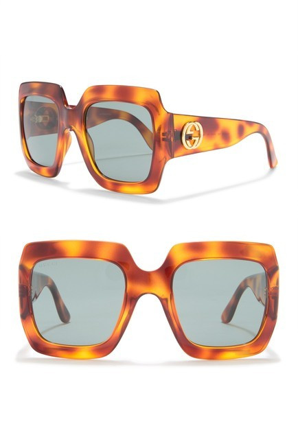GUCCI | 54mm Oversized Square Sunglasses | HauteLook | Hautelook