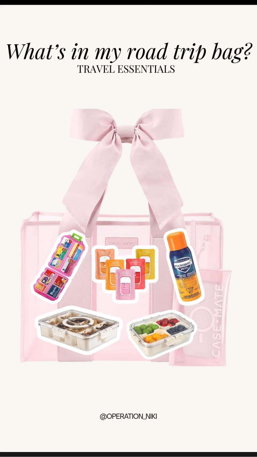 Road-trip must-haves packed and ready to go 🚗💨

Follow for more @OPERATION_NIKI on IG, TikTok, & Facebook 💛

#roadtripessentials #travelmusthaves #amazonfinds #cozyaesthetic #travelbags #roadtripready #travelorganization #amazonfavorites 

 #LTKHome #LTKFindsUnder50 #LTKTravel