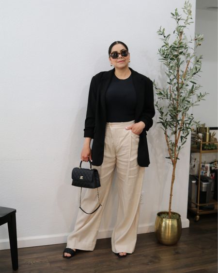 linen trousers outfit

#LTKstyletip #LTKmidsize #LTKSeasonal