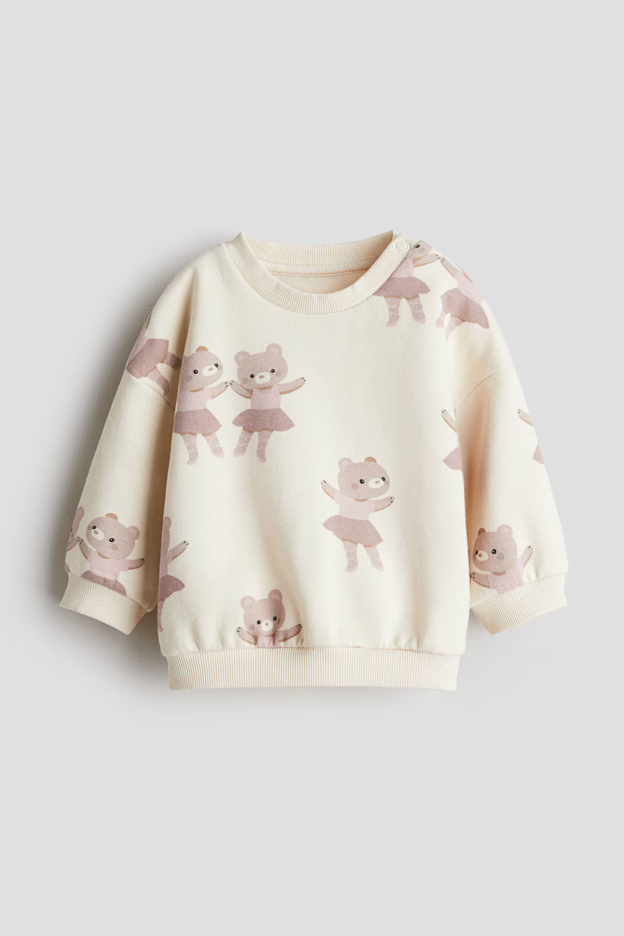 Printed Brushed-Inside Sweatshirt | H&M (US + CA)