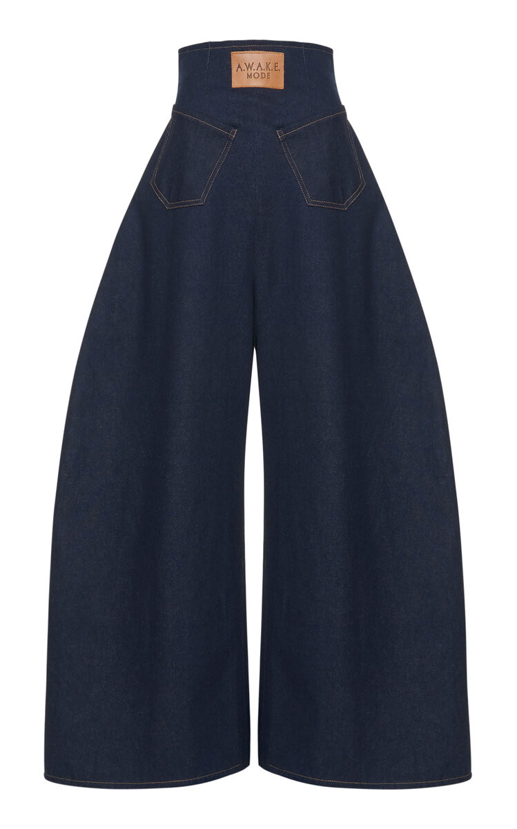 Reversed Rigid High-Rise Rounded Jeans | Moda Operandi (Global)