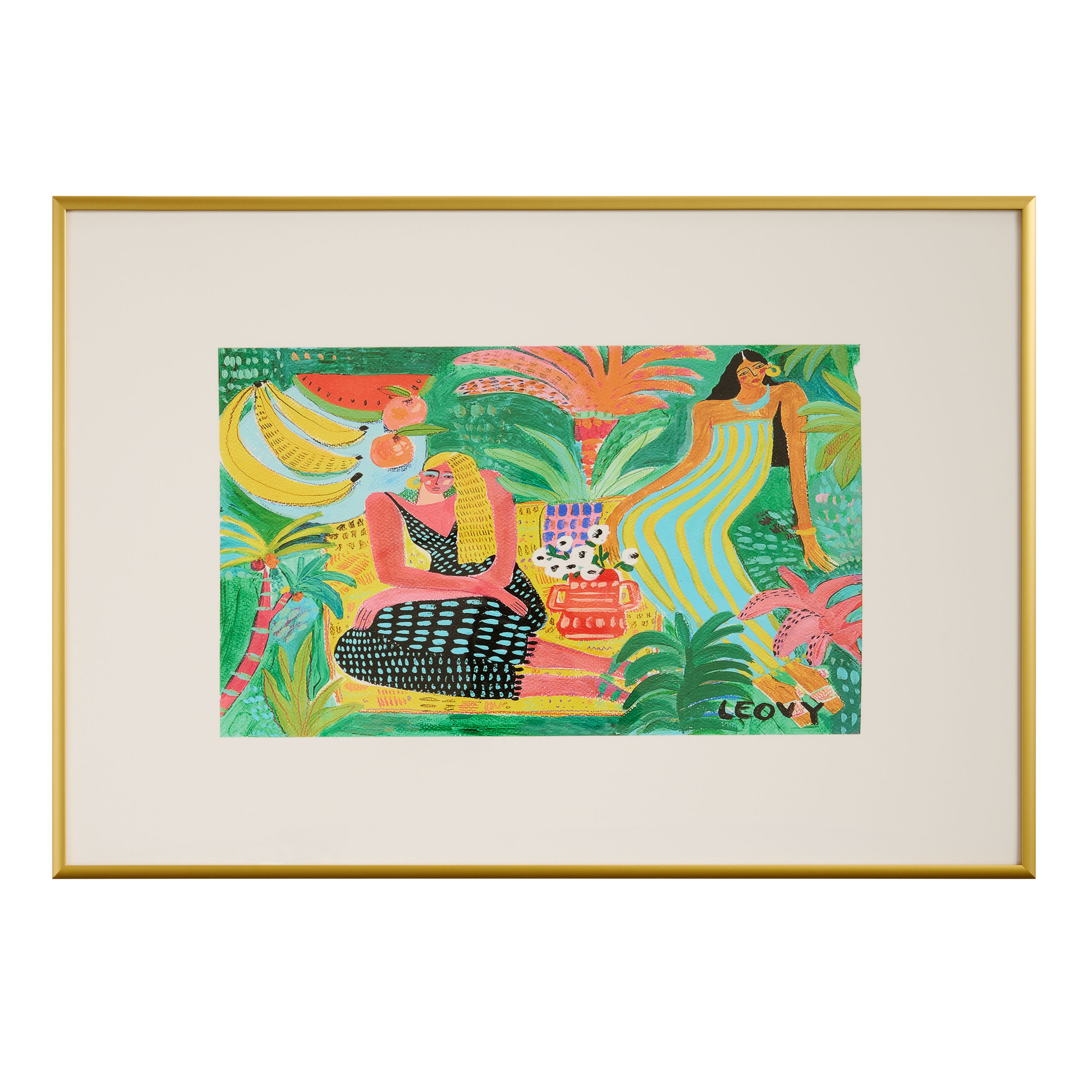 Garden By Ana Leovy Framed Print Wall Art | World Market