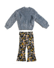 Toddler Girls Ribbed Sweater And Flared Pants Set | Toddler Girls (2t-5t) | Marshalls | Marshalls