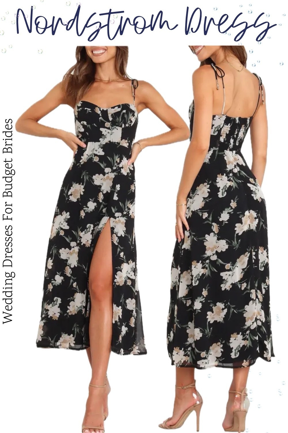 Floral wedding guest dress 25% off today at Nordstrom. 

Special occasion dress, garden party dress, semi formal wedding guest dress, party dress, event dress.

#LTKWedding #LTKSeasonal