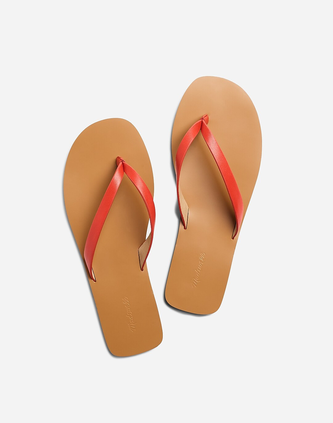 The Gabi Thong Slide Sandal in Leather | Madewell