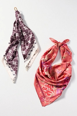 Maeve Hair Scarves, Set of 2 | Anthropologie (US)