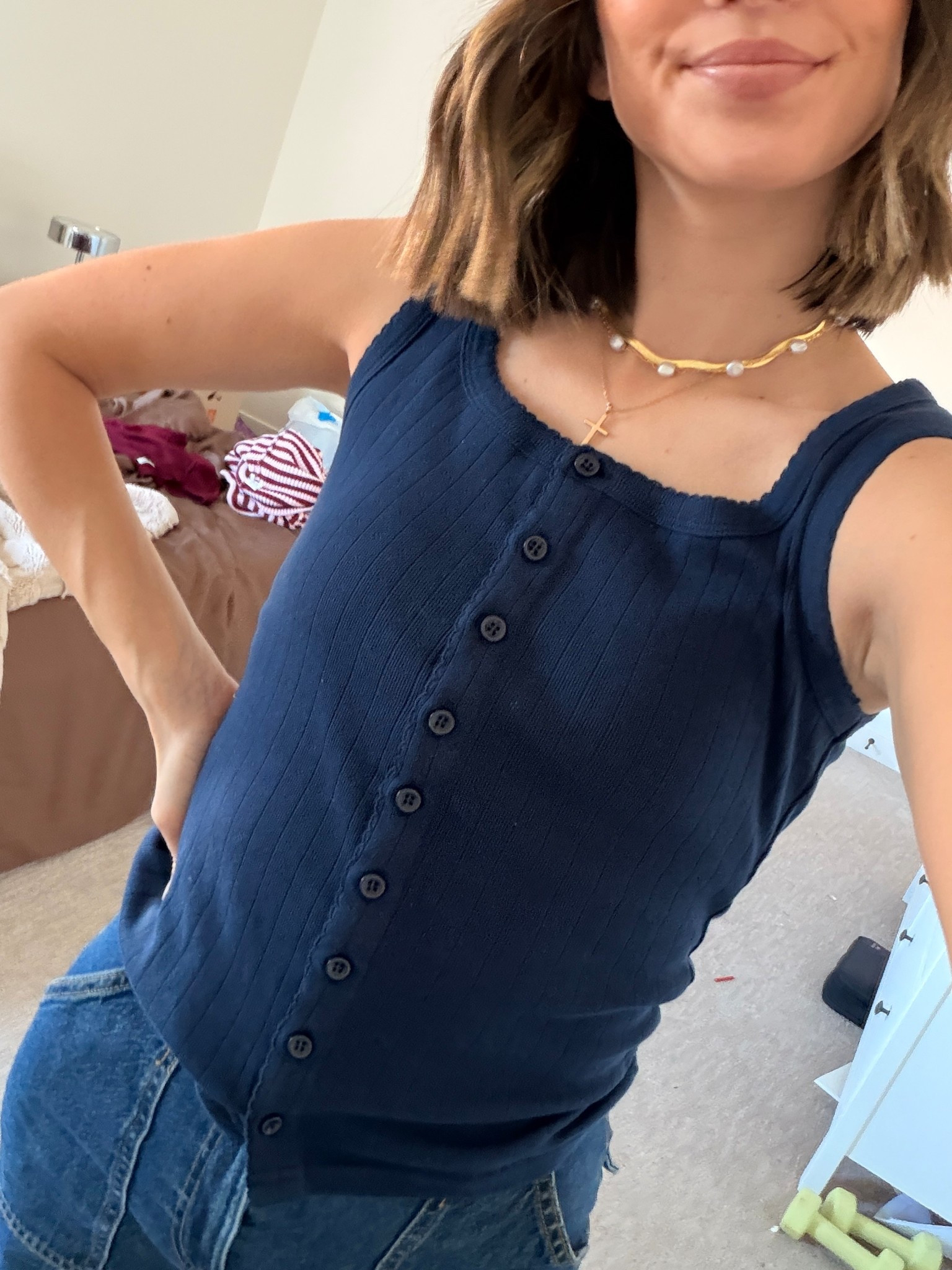 Garment friendly tank top 

#LTKWorkwear #LTKSaleAlert #LTKPetite