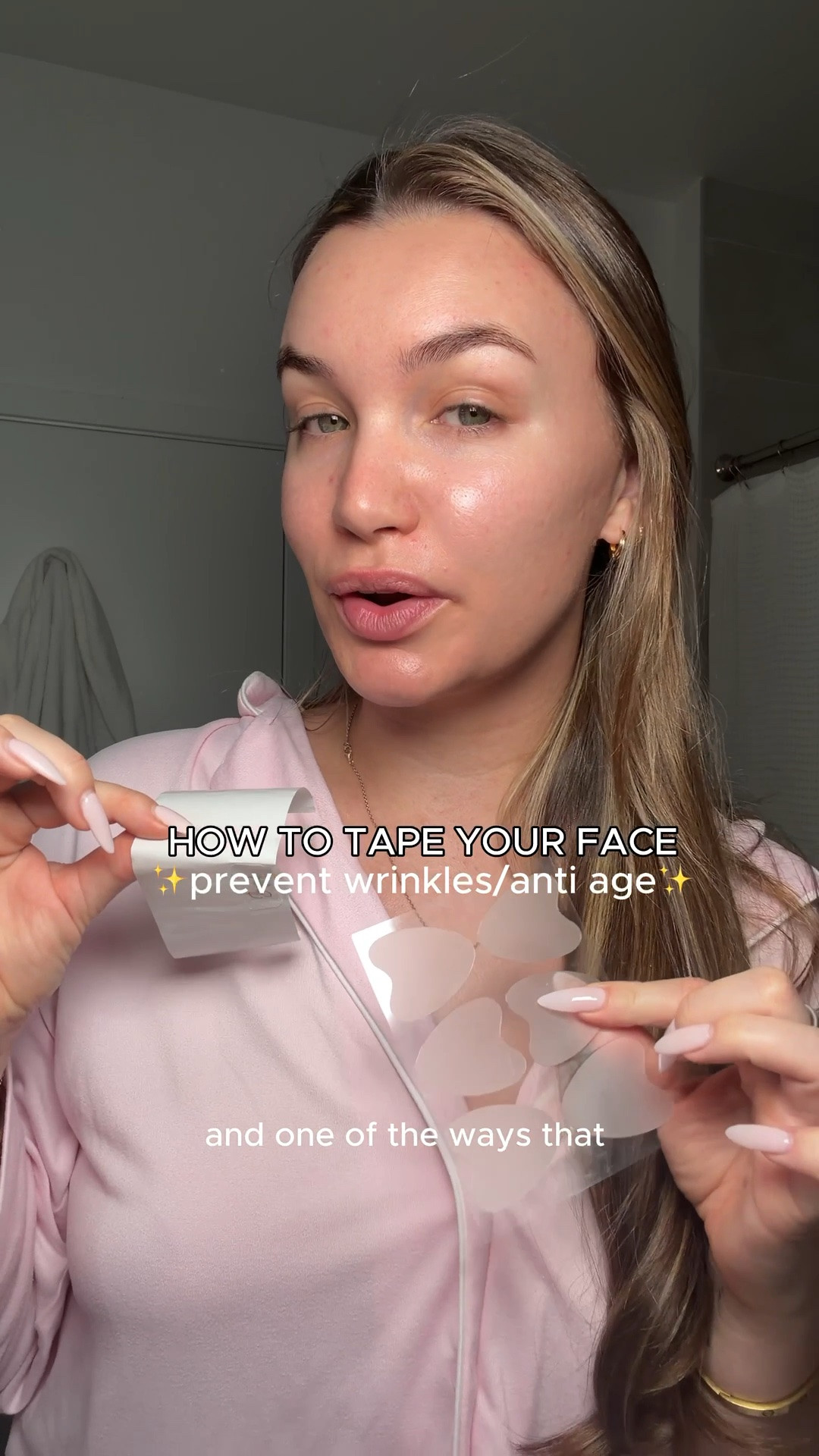 the face tape routine I do every night to prevent wrinkles ✨

#LTKBeauty #LTKselfcare