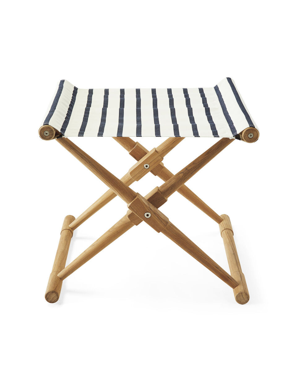 Teak Camp Stool | Serena and Lily