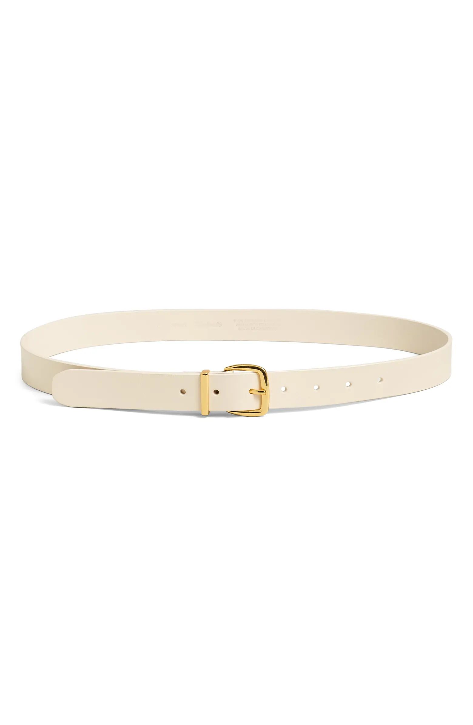 Madewell The Essential Leather Belt | Nordstrom | Nordstrom