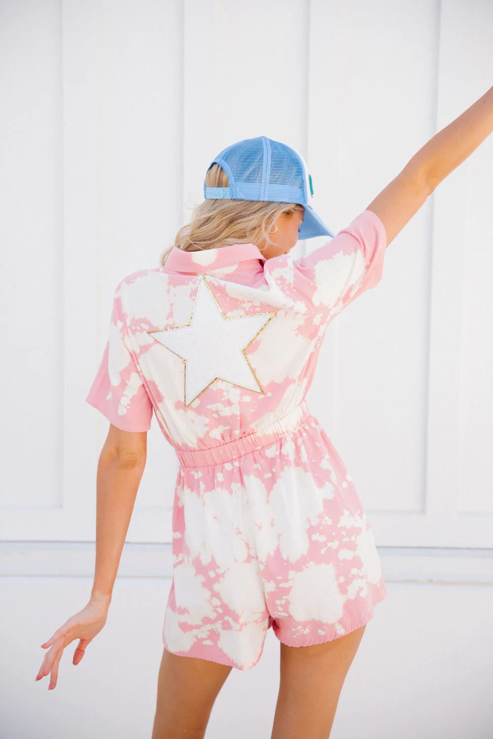 STAR OF THE SHOW PINK ROMPER | Judith March