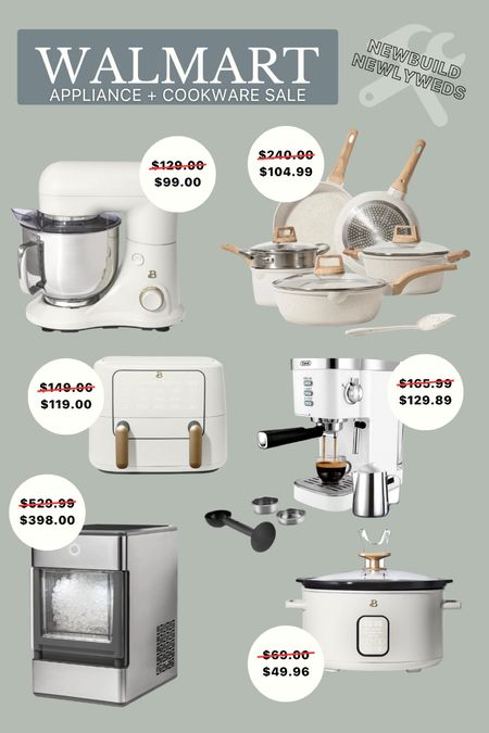 Check out these deals from some of Walmart’s best appliances and cookware sets. #cookware #appliances #walmart 

#LTKSale #LTKsalealert #LTKhome