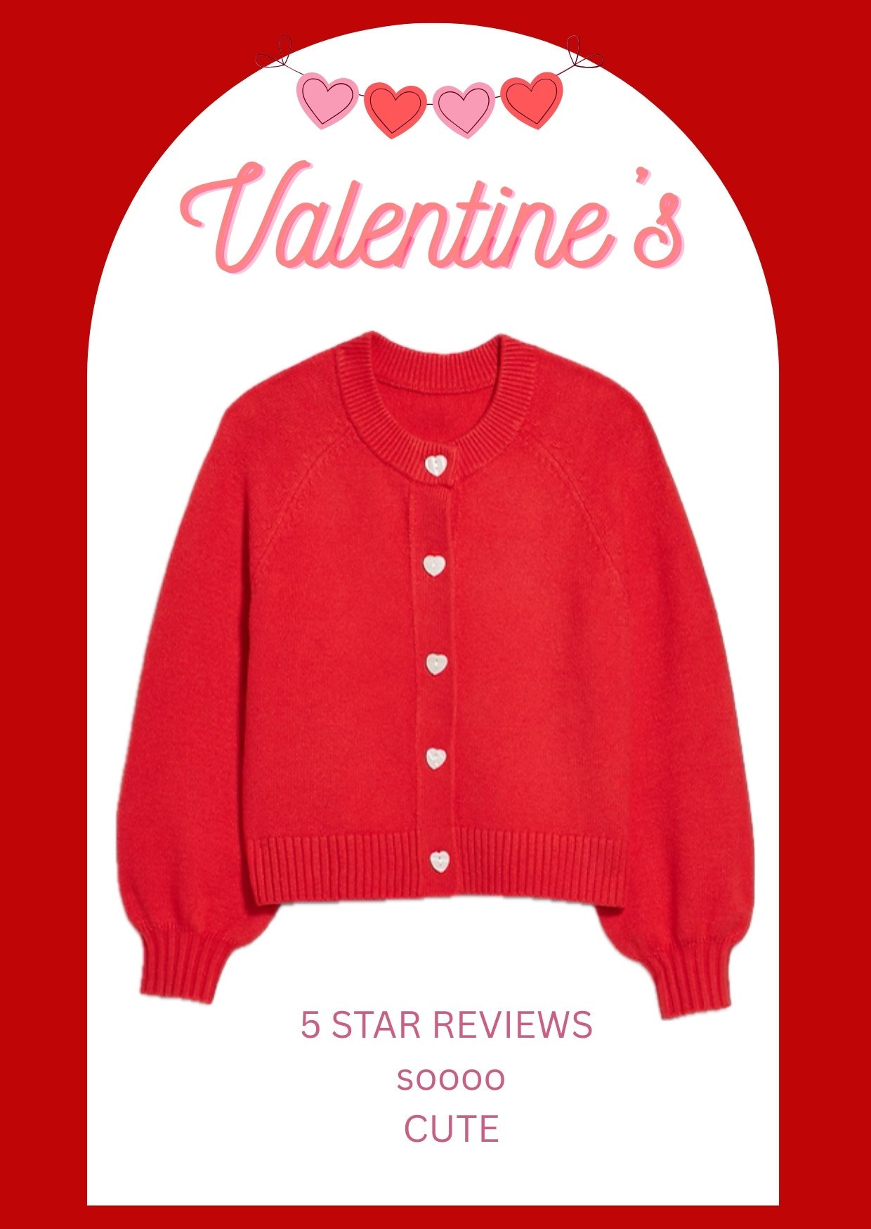 Look at those heart buttons. Perfect for Valentine’s Day! Winter sweater. Old Navy. So soft! 

#LTKMidsize #LTKFindsUnder50 #LTKgrwm