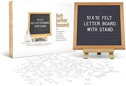 Felt Letter Board Message Board Baby Announcement Board Changeable Letter Boards with 340 Letters... | Amazon (US)