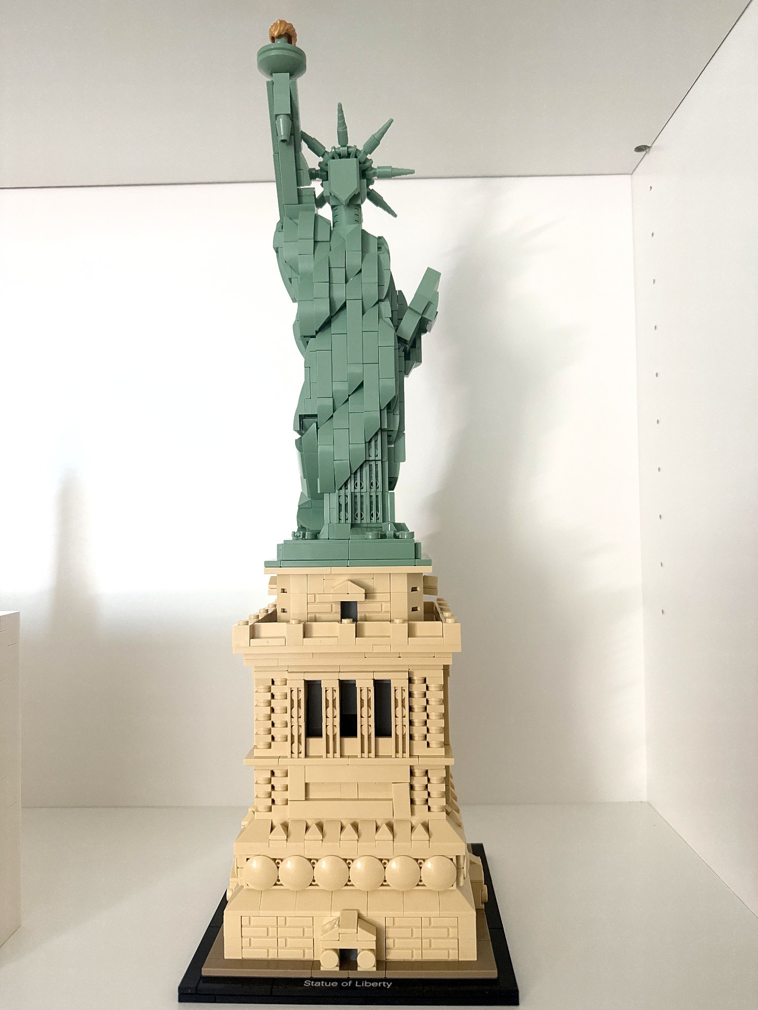 She’s finally standing tall! After 1,685 pieces and a few hours of total focus, the Statue of Liberty is complete. LEGO: Statue of 

Liberty
Set number: 21042
Pieces: 1,685

#LTKKids #LTKTravel #LTKvlog