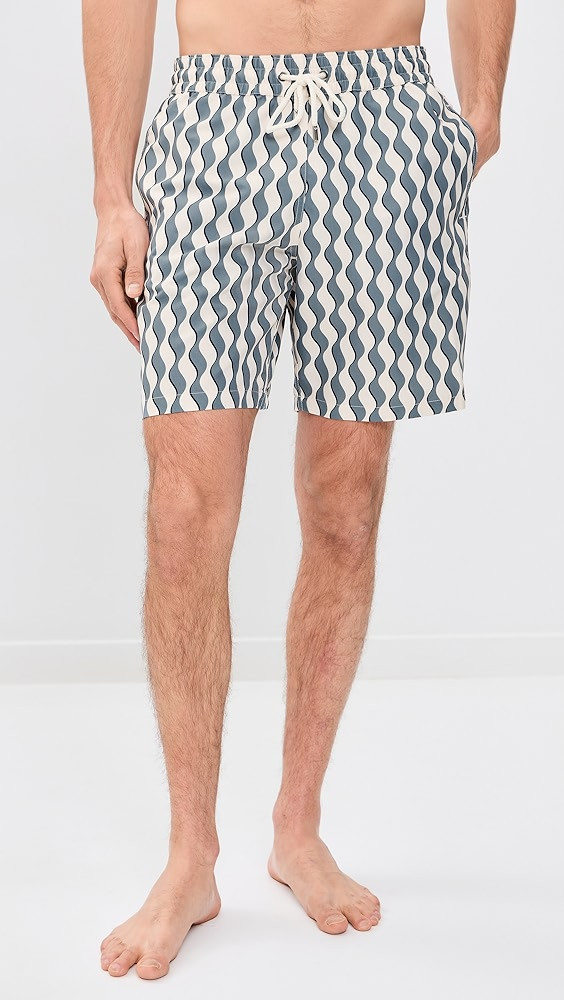 Santos Swim Shorts 7.5" | Shopbop