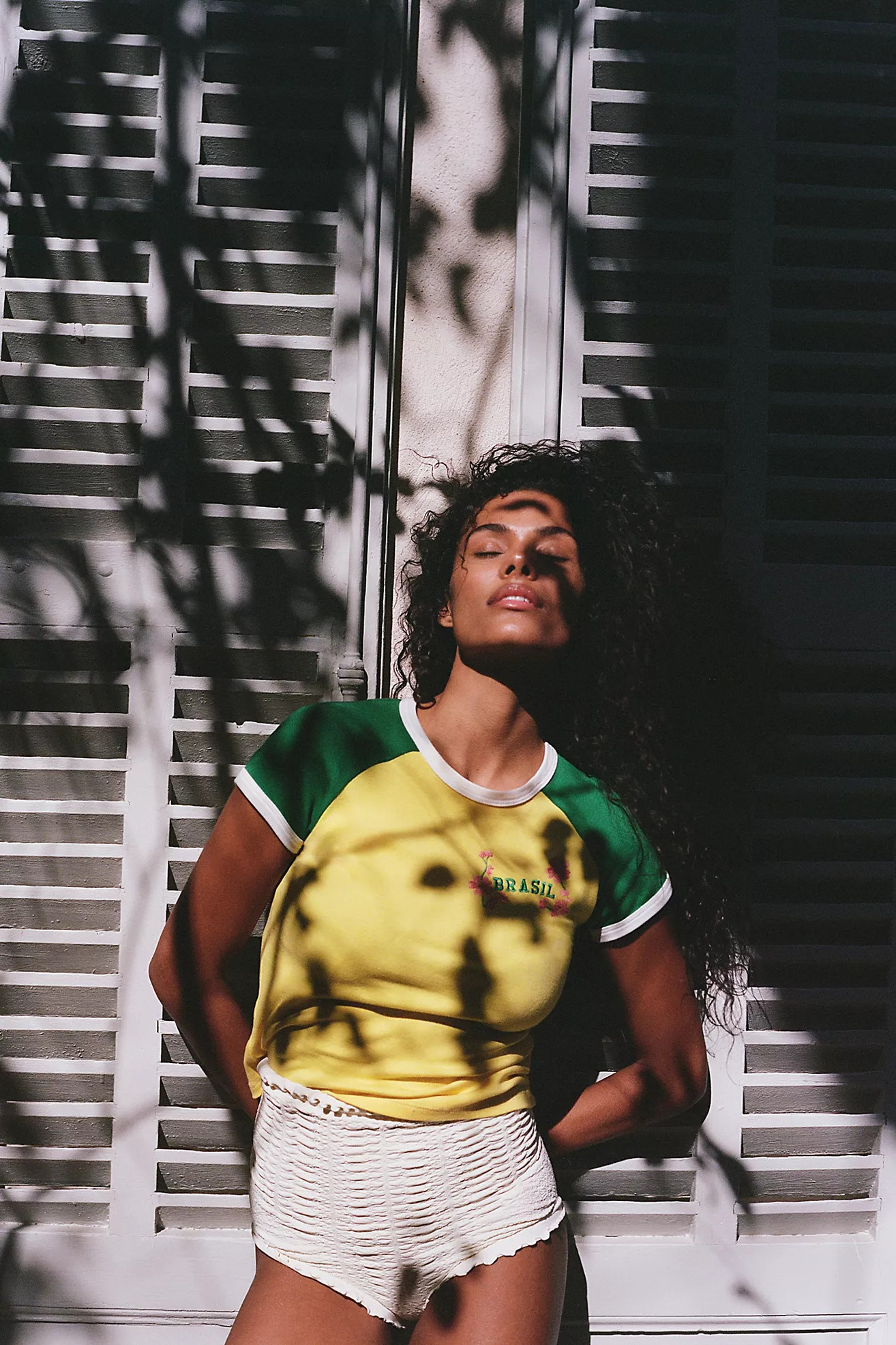 Embroidered National Sport Tee | Free People (Global - UK&FR Excluded)