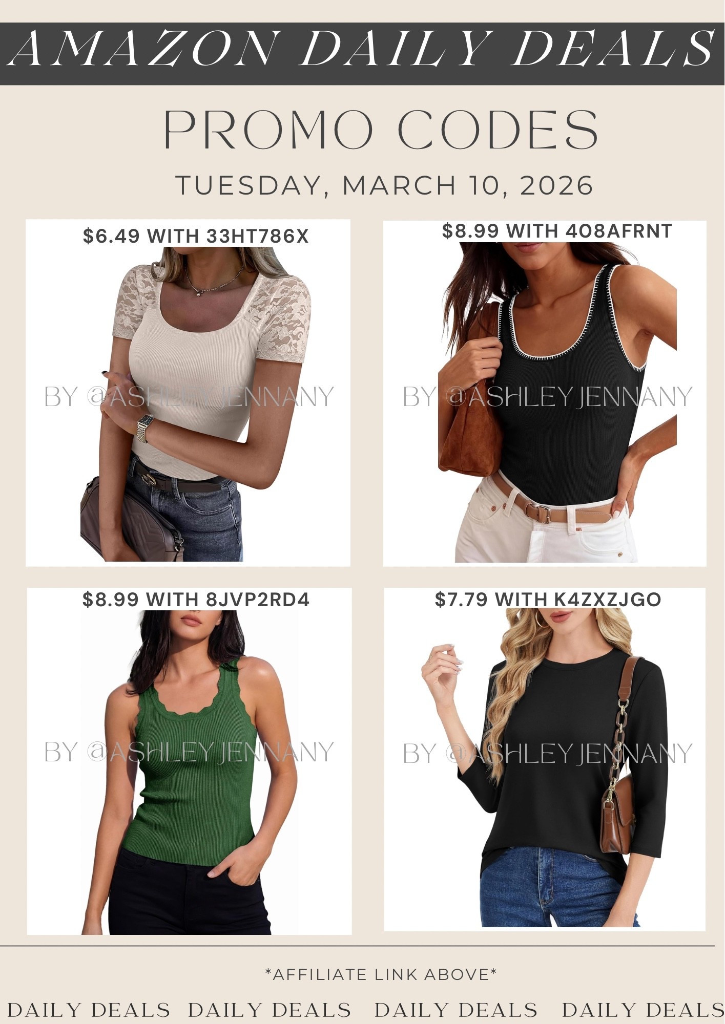 Amazon deals on casual tops 

#LTKSaleAlert #LTKMidsize #LTKSeasonal