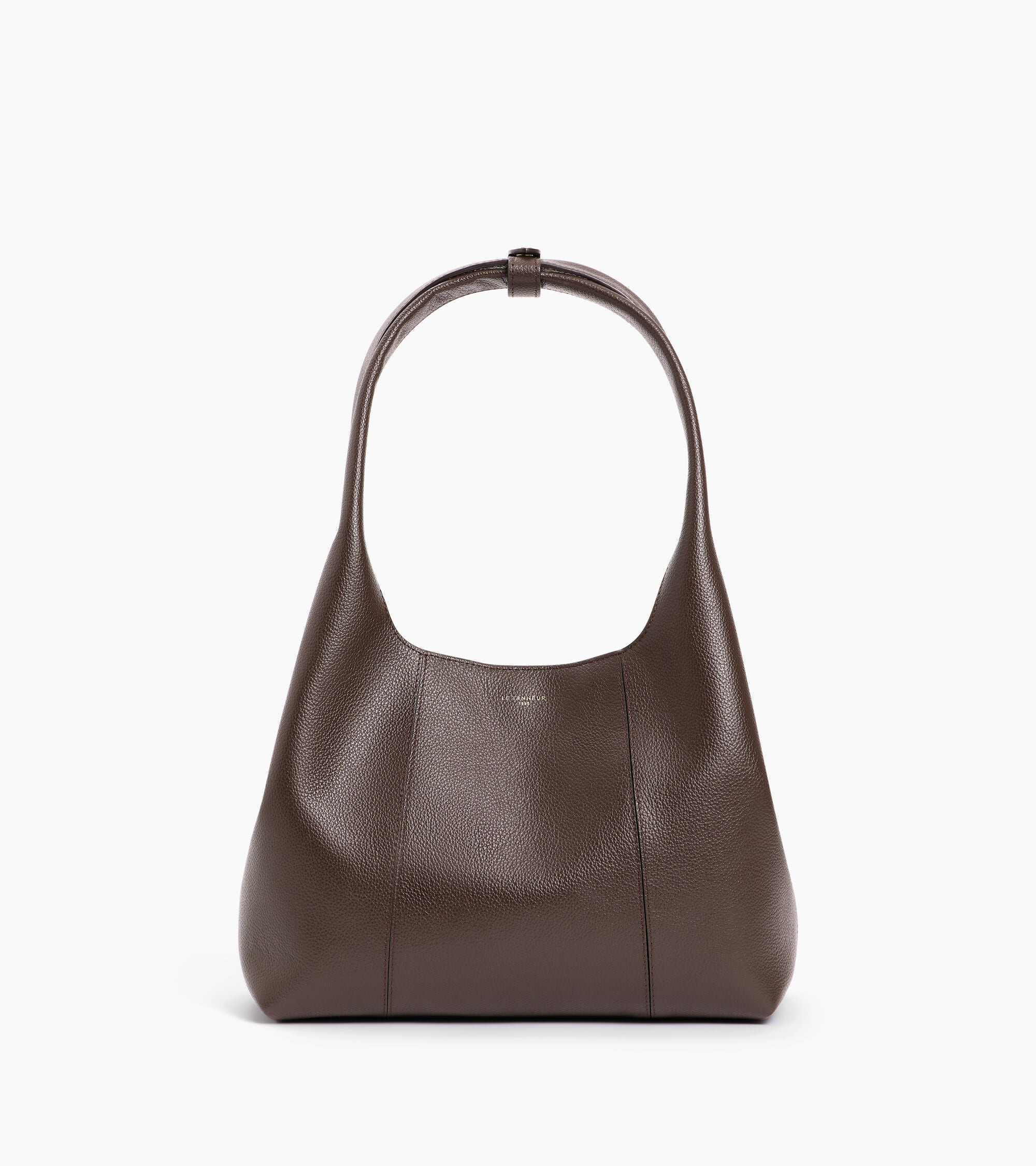 Juliette medium-sized shoulder bag in grained leather | Le Tanneur