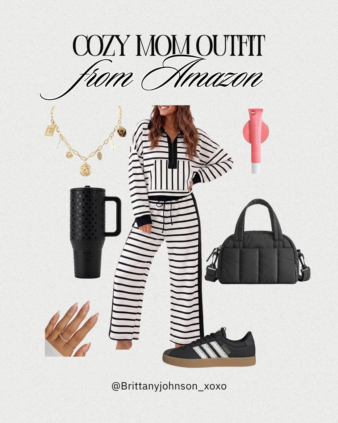 Mom life, but make it cute! 🖤 This cozy Amazon outfit is perfect for school drop-offs, errands & everything in between! 😍 

 #LTKootd #LTKSeasonal #LTKSaleAlert
