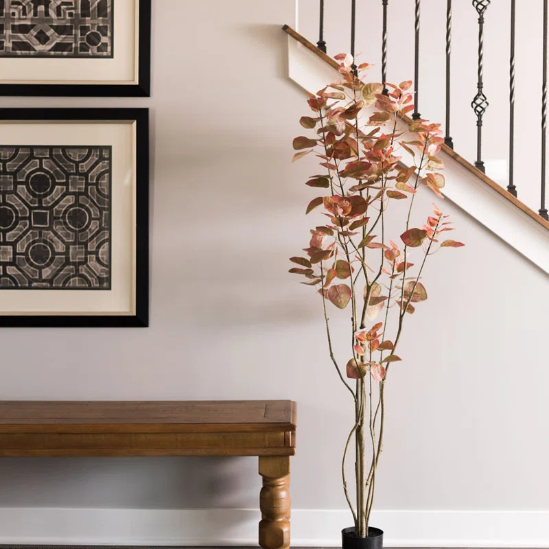 Lark Manor 60'' Faux Rogot Rurple Tree in Pot & Reviews | Wayfair | Wayfair North America