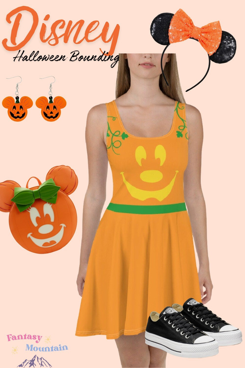 Women's Disney Bounding Halloween Mickey pumpkin Not so scary Halloween party 

#LTKSeasonal #LTKFindsUnder50 #LTKStyleTip