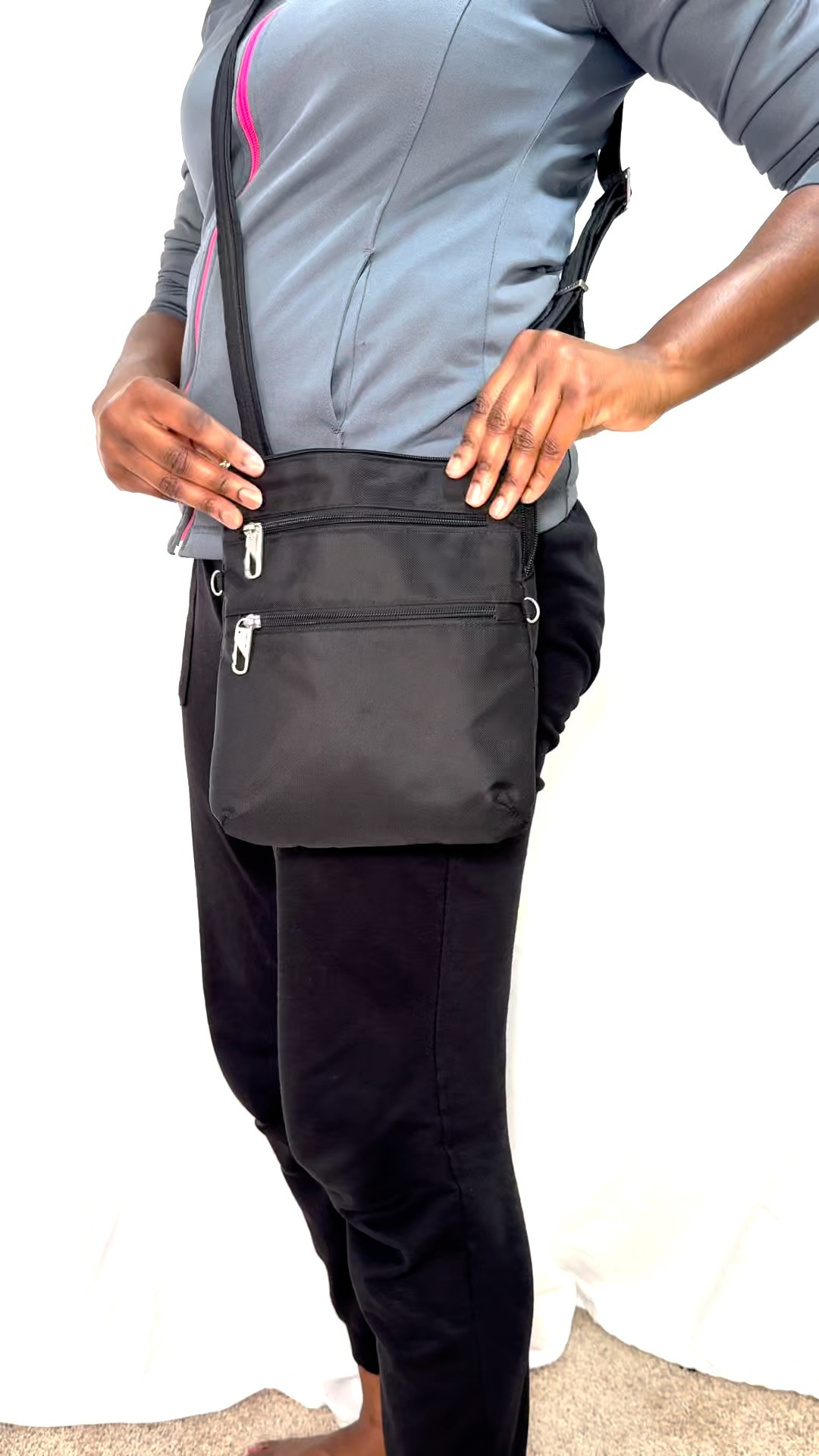 When traveling I prefer to use a crossbody bag versus a backpack because I can keep the bag in the front of my body making me less susceptible to being pickpocketed.

What makes it even harder is the Travelon Anti-Theft Classic Slim Double Zip Crossbody bag. It has multiple compartments, most of them having zippers. The zippers have locks so that I can make it difficult to quickly unzipper the bag.

This purse is slim and lightweight but it fits a lot. I can fit a slim wallet, phone, cosmetic bag, a small bottle of water, and other needed items in it.

#LTKTravel #LTKFindsUnder100