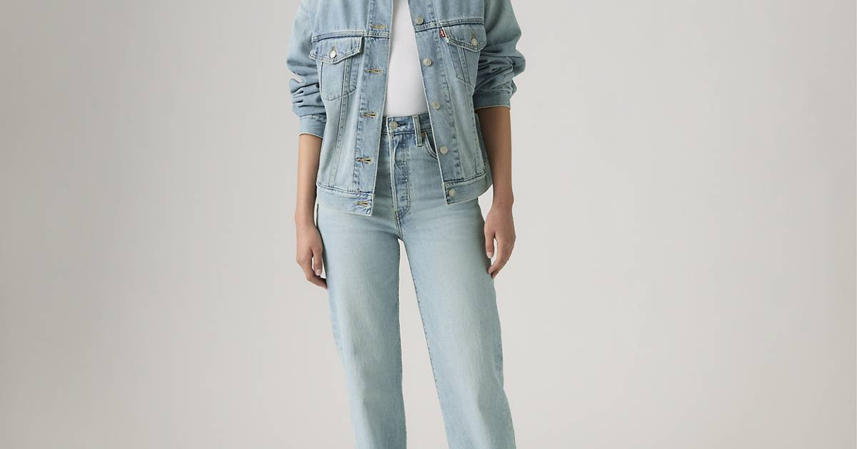 Levi's\u00ae PremiumRibcage Straight Full Length Women's Jeans | Levi's US