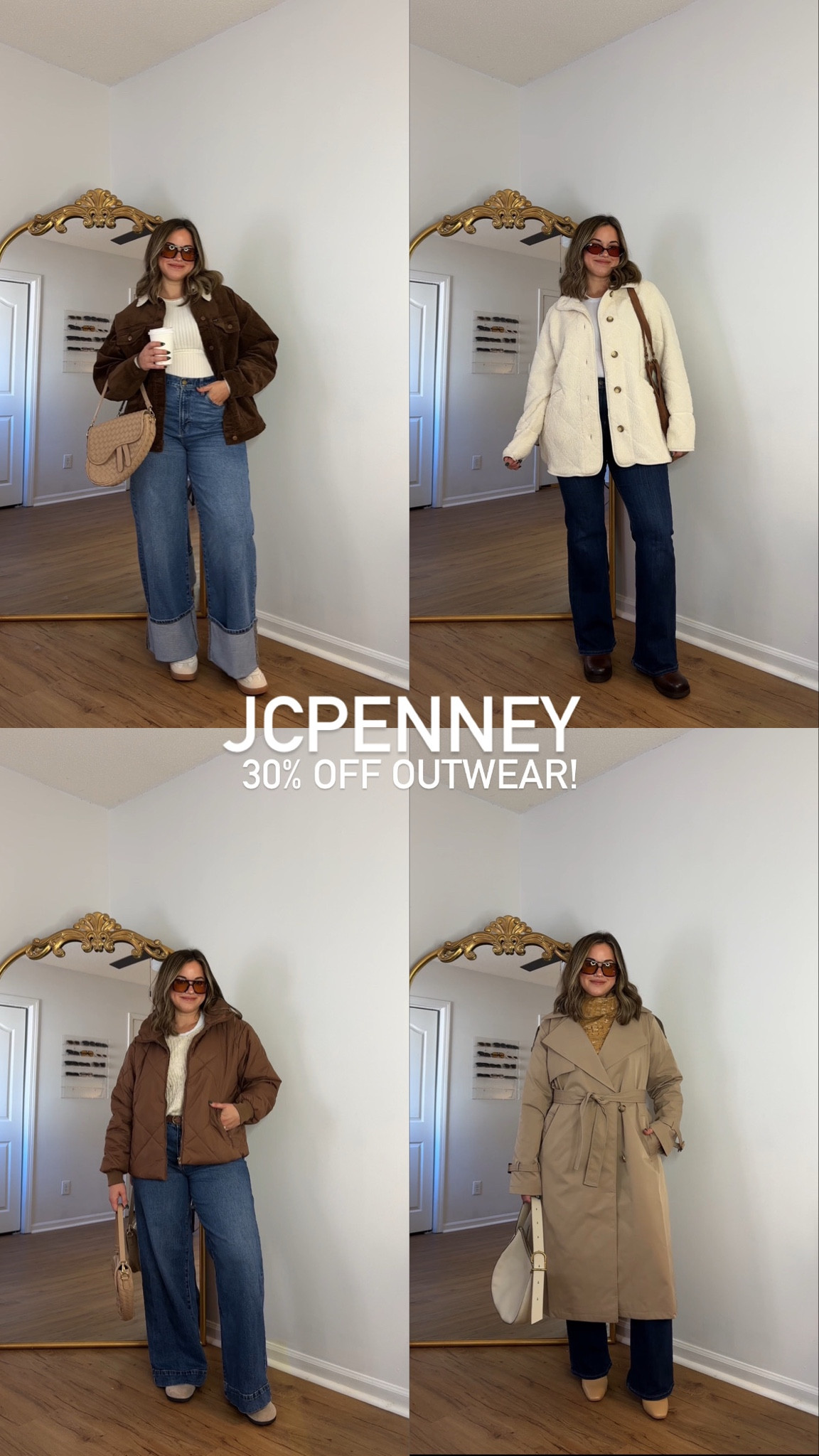 JCPenney code: 25KACEY

4 casual fall outfit ideas from JCPenney! 

All JCPenney pieces are linked below, leave a comment if you need help finding something! 

I size up 1 size in JCP Denim. All jackets I’m wearing are a size medium. Sweaters are a size medium. 

#LTKCyberWeek #LTKHoliday

#LTKSeasonal