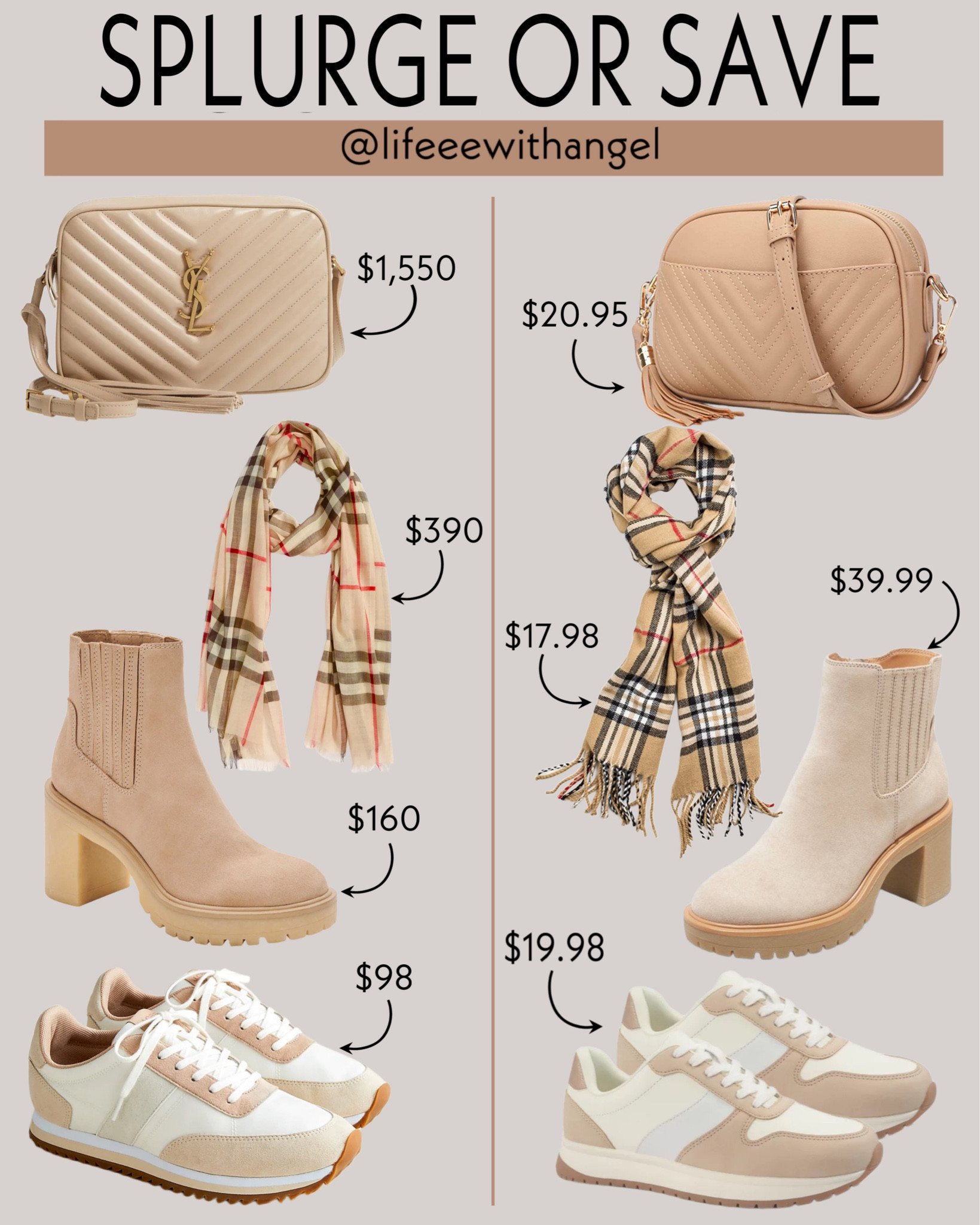 To splurge or to save? Whatever your budget, stay on top of the trend with these pieces. 

#LTKfashion #splurgeorsave #LTKfashion #liketkit #ltkstyletip #ltkshoecrush #LTKoutfitinspo 