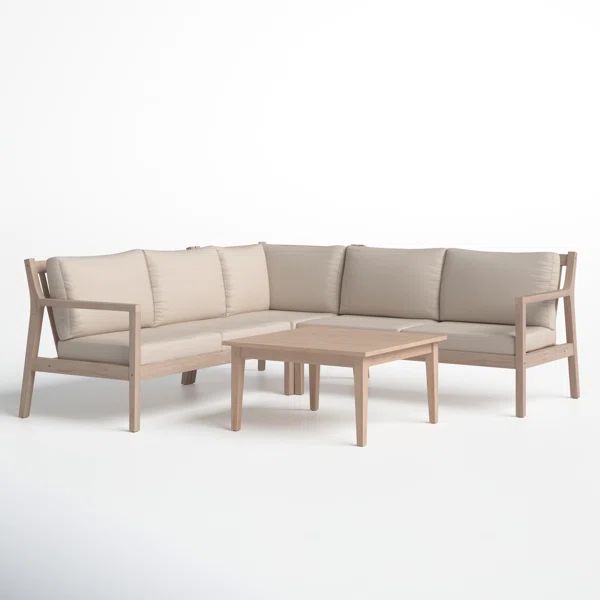 Amina 54" Wide Symmetrical Sectional Seating Group | Wayfair North America