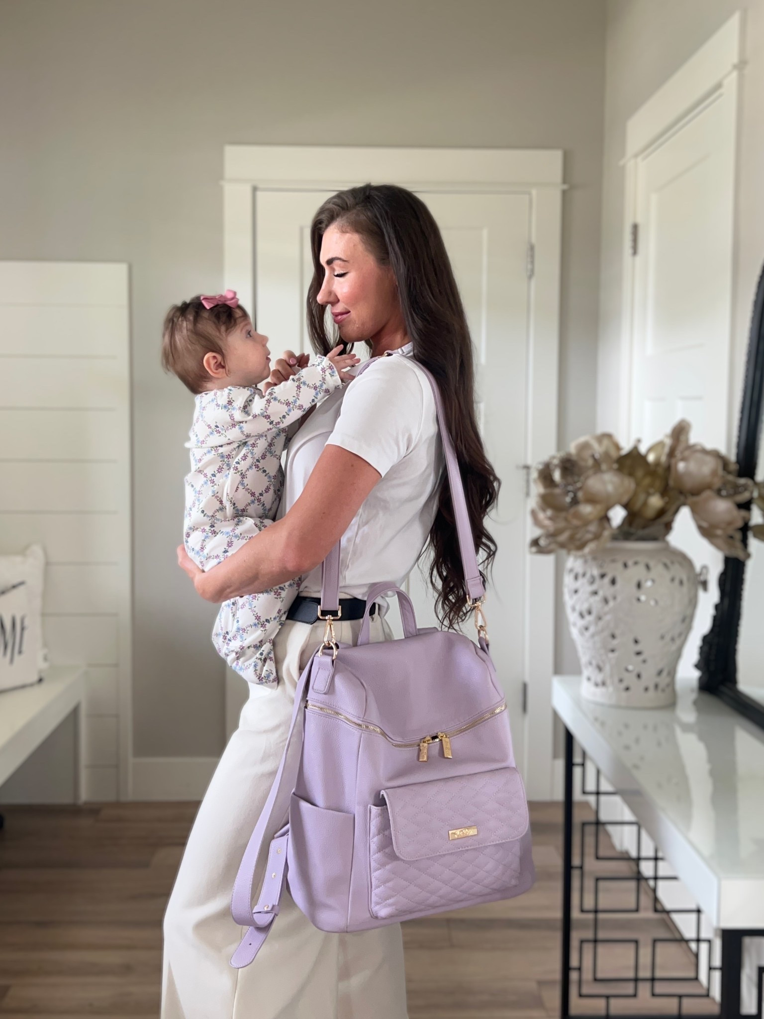baby bag of dreams💜🤍

#LTKItBag #LTKBaby