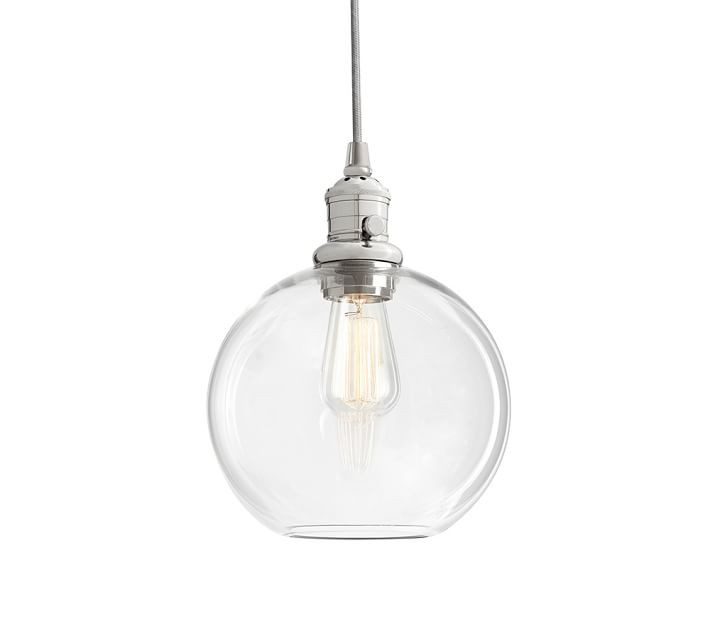 Custom Cord Pendant - Glass Globe | Pottery Barn (US)