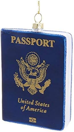 Amazon.com: Kurt Adler Glass US Passport Ornament : Home & Kitchen | Amazon (US)