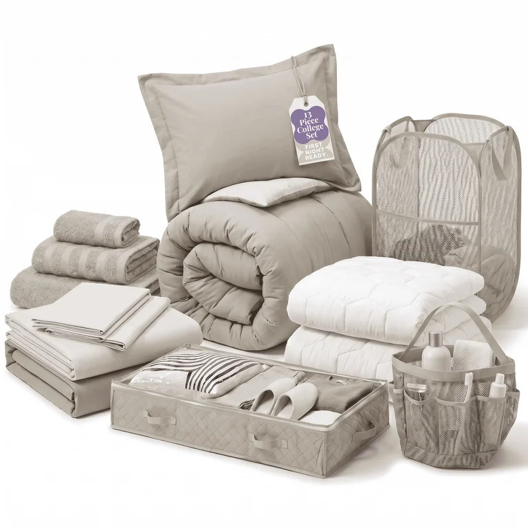 Virtu Back to College Dorm Room Essentials, Twin XL Comforter Sets, Dorm Bedding, Twin Xl Bed In ... | Walmart (US)