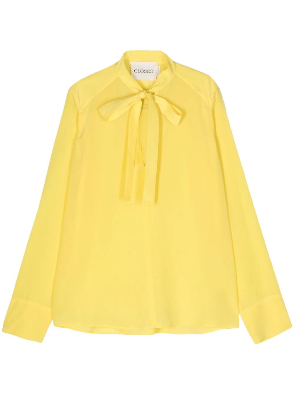 Closed Silk Georgette Blouse - Farfetch | Farfetch Global