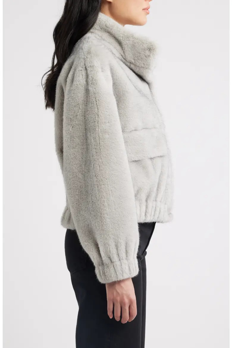Faux Fur Bomber Jacket (Women) | Nordstrom | Nordstrom