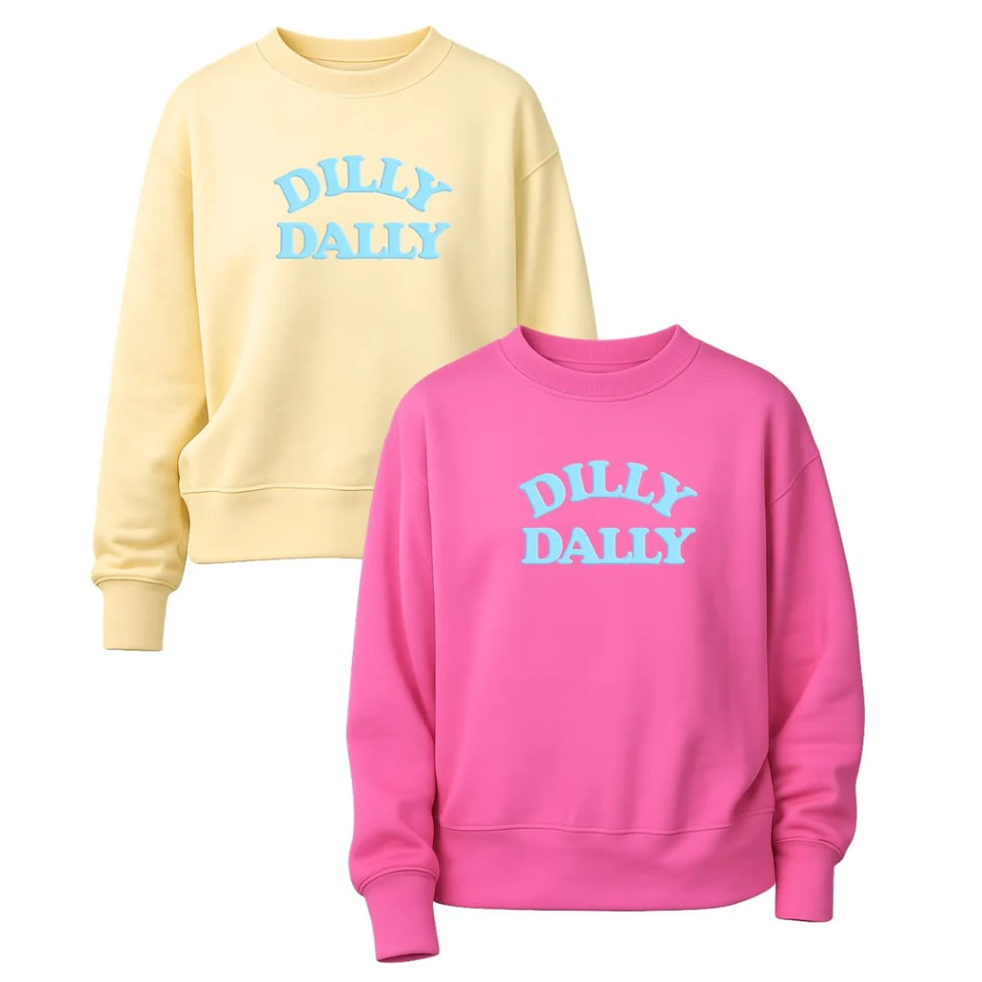 PUFF 'Dilly Dally' Signature Sweatshirt | United Monograms