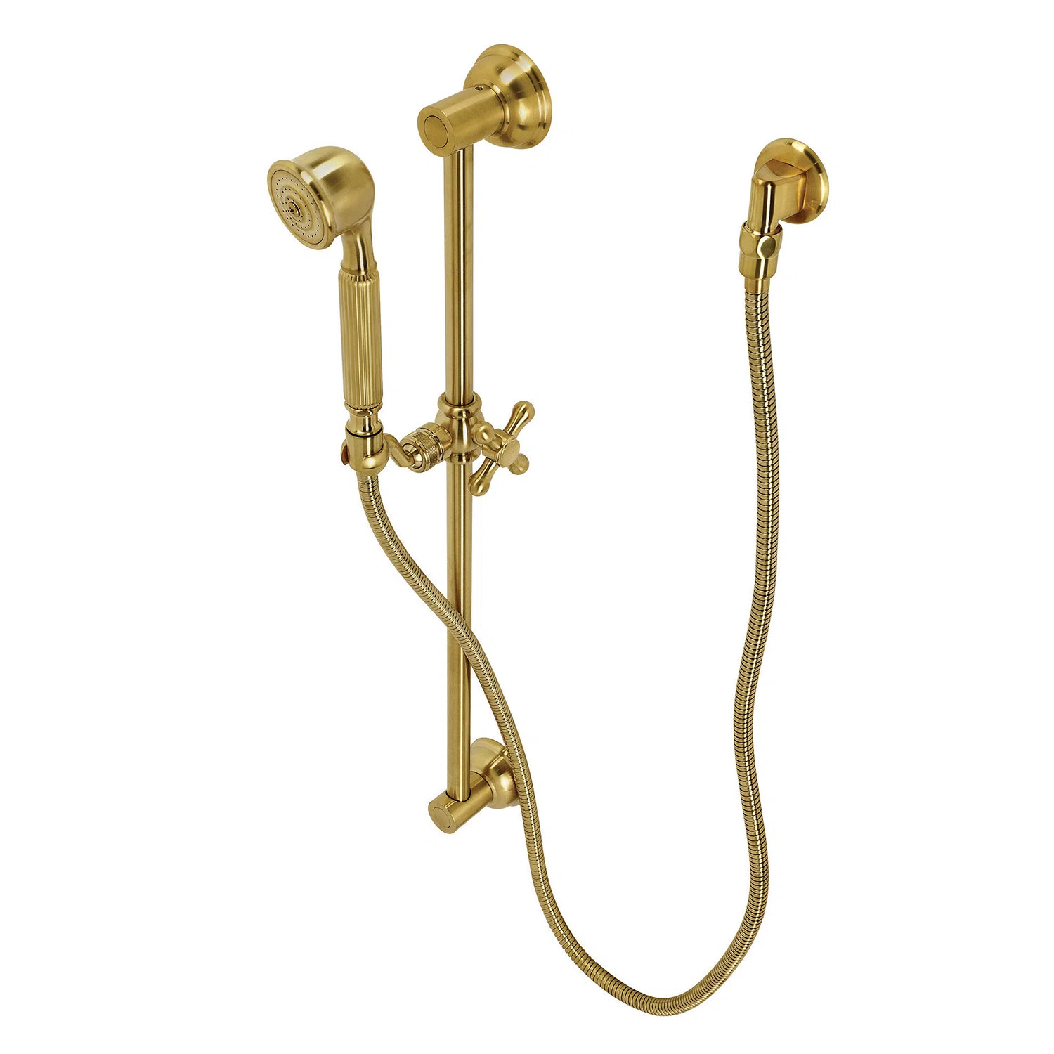 Kingston Brass Made to Match Shower System with Slide/Grab Bar and Hand Shower & Reviews | Wayfai... | Wayfair North America