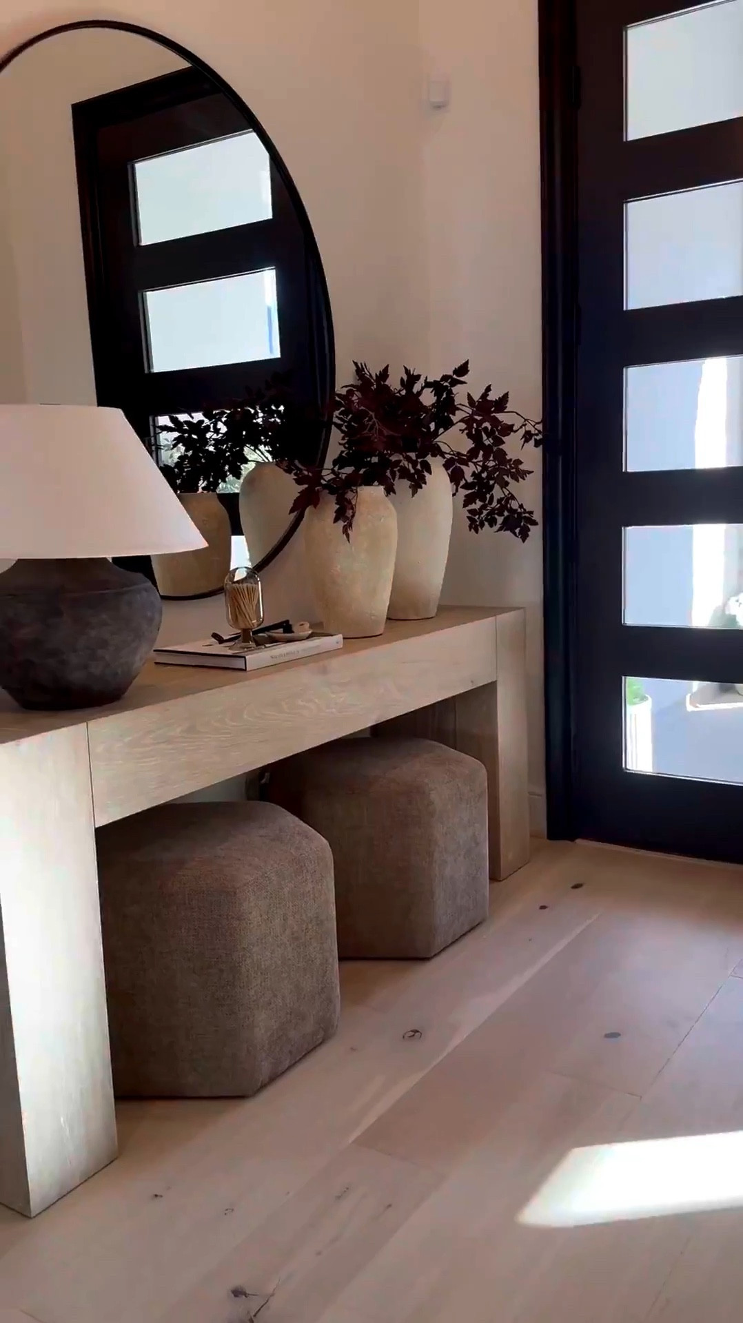 💫

Let’s talk entryway styling ☺️

To achieve balanced scaling in a room, incorporate larger accessories like vases to create visual harmony. Smaller accessories can make a space feel cluttered, as they often require more items to fill empty areas.

In larger spaces, choose larger furniture pieces, such as my 72-inch console table, which surpasses the standard length at around 60 inches. 🤎 For smaller spaces, select furniture with greater depth and height to create the illusion of larger-scale pieces. 🫶🏽

#LTKSaleAlert #LTKHome #LTKStyleTip

#LTKBeauty