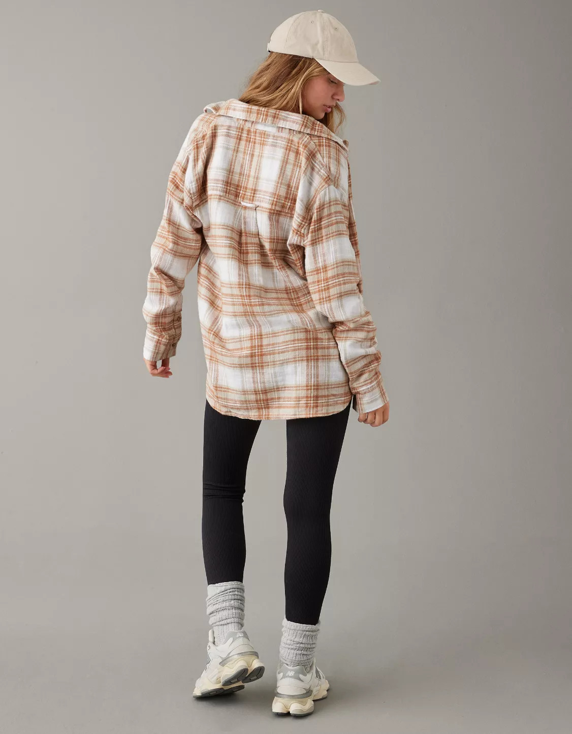 AE Oversized Plaid Flannel Shirt | American Eagle Outfitters (US & CA)