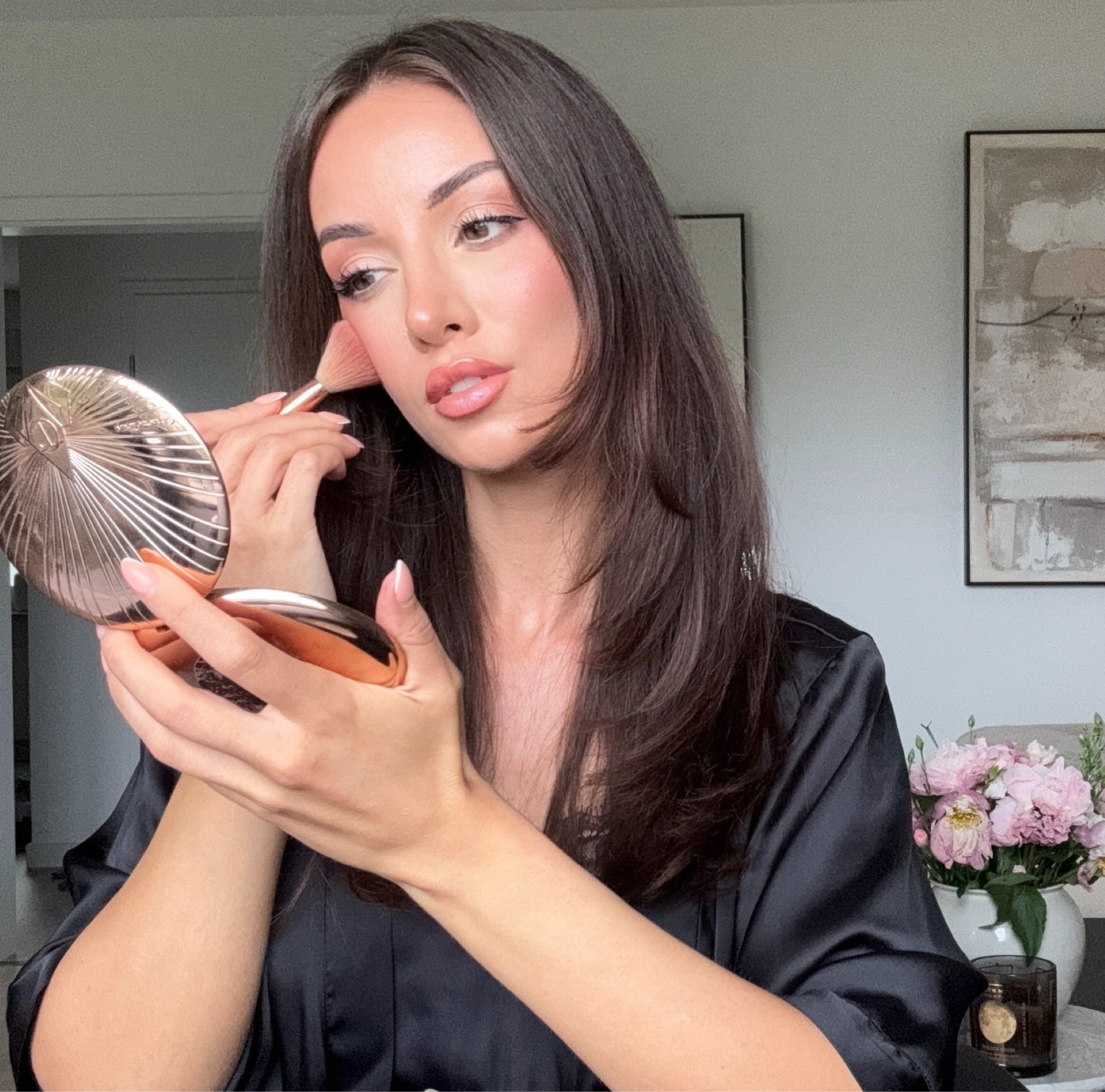 Feminine Make-up Look 